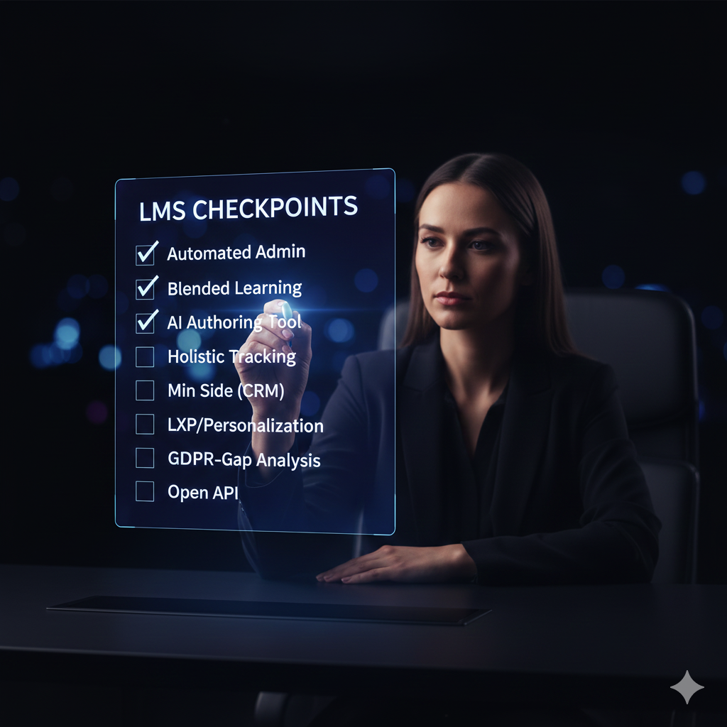 10 viktigste LMS funksjoner: En sjekkliste for din neste læringsplattform